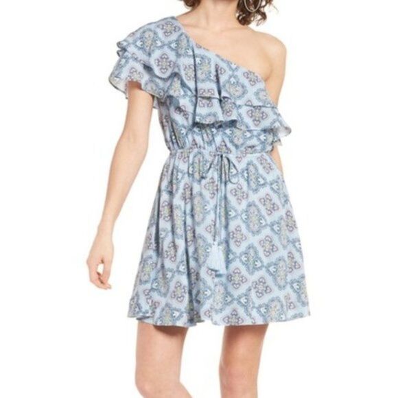 Moon River One-Shoulder Dress - Picture 1 of 7